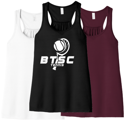 BTSC Tennis Bella + Canvas flowy tank